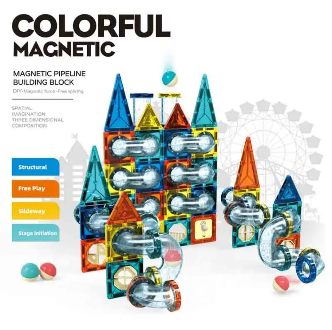 Magnetic Building Blocks Magnetic Tiles