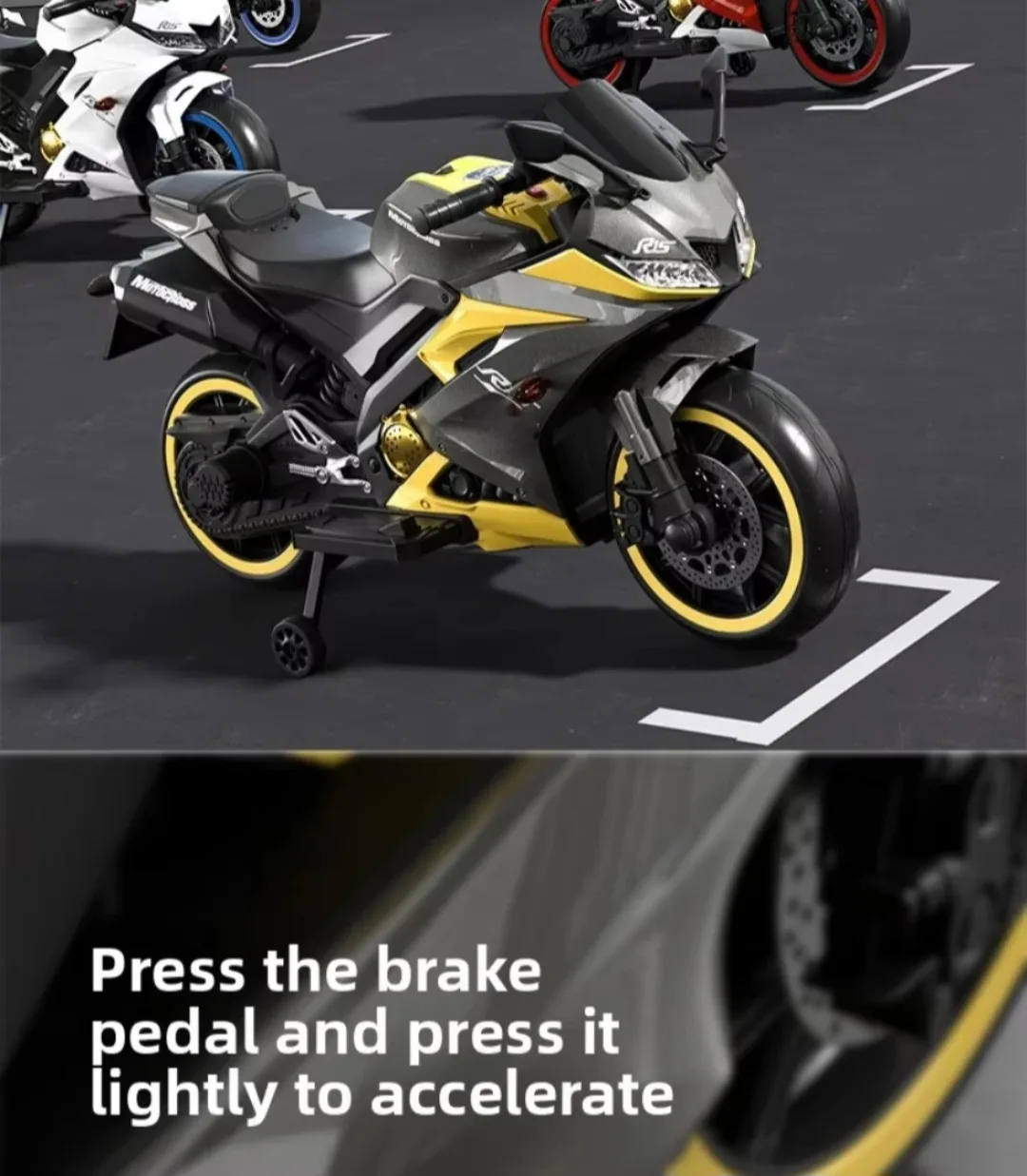 High Quality Electric Kids Motorcycle