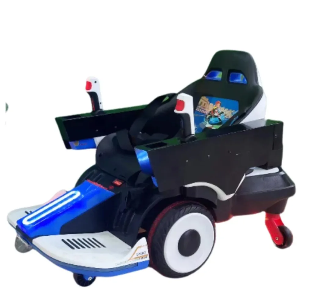 Children's Drift Car Four-wheel Balance Remote Control Stroller Ride-On