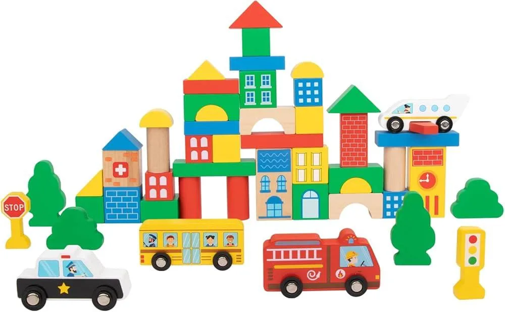 Tookyland wooden city building blocks